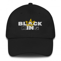 Black King Dad Hat